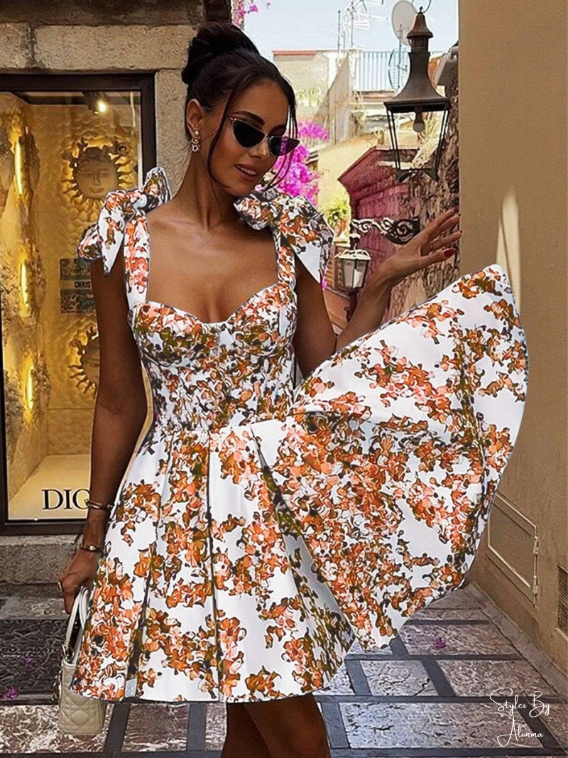 Floral Orange