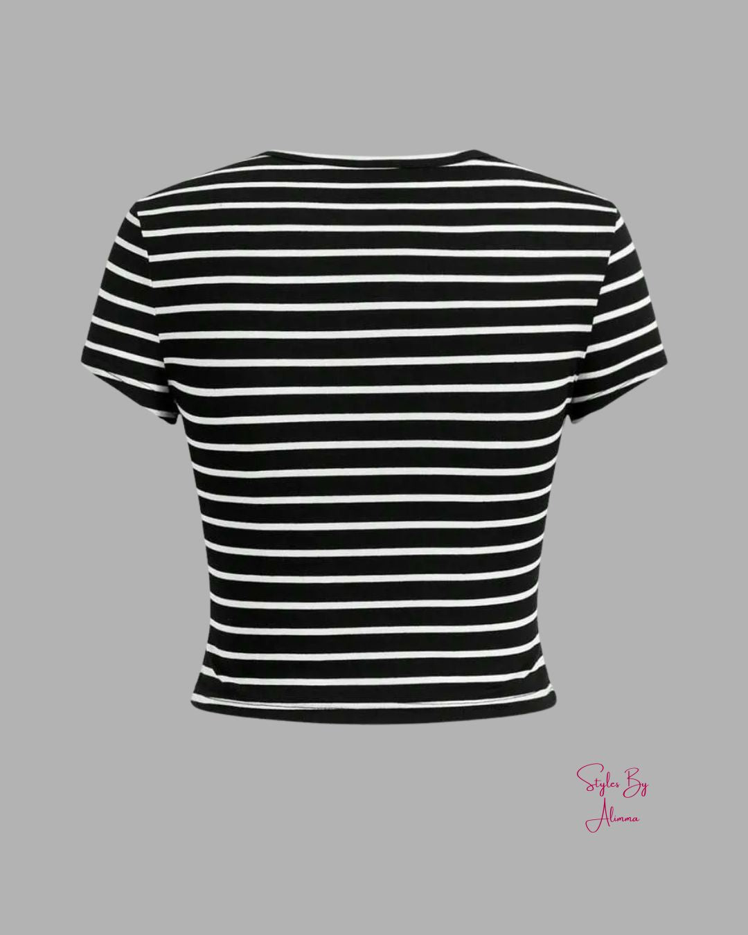 Striped Black