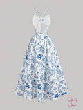 Blue & White