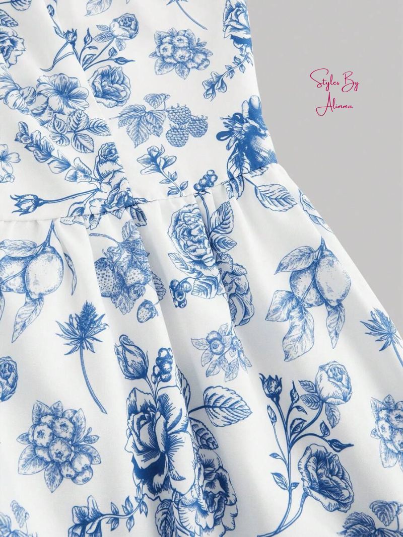 Blue & White