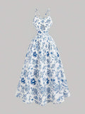 Blue & White