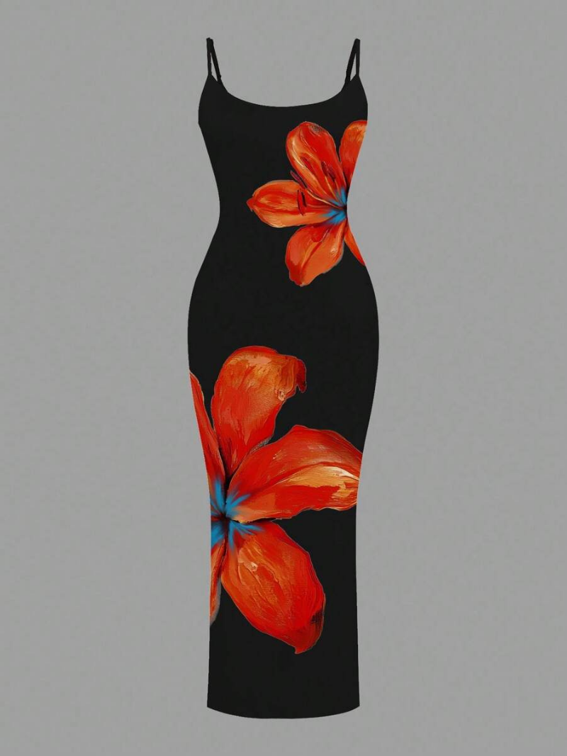 Orange Floral