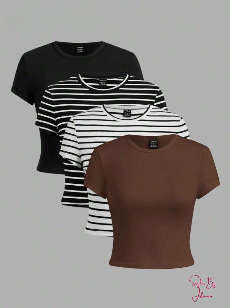 Striped Black_