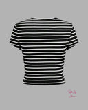 Striped Black