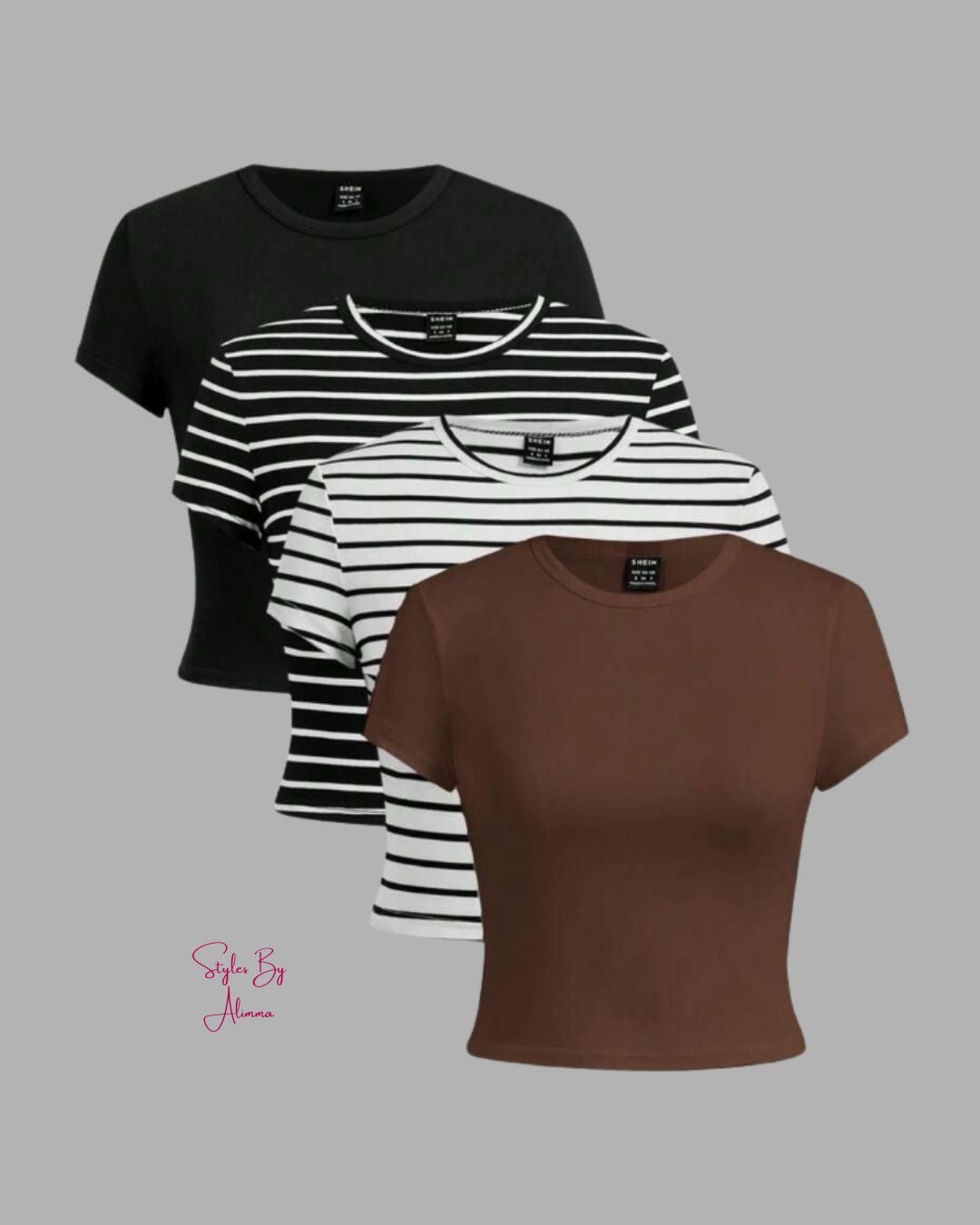 Striped Black