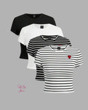 Striped White