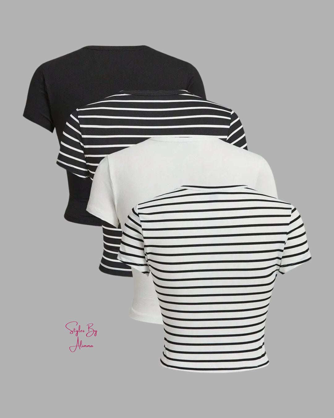 Striped White